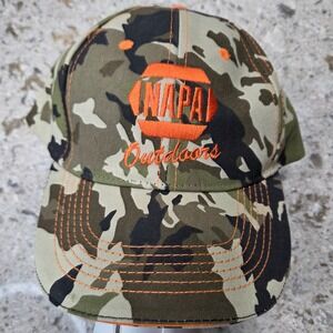 NAPA Outdoors Camo‎ Hat, Baseball Cap, Hunting Fishing, Auto Know How